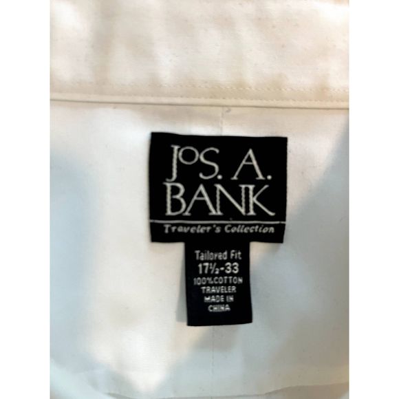 Jos. A. Bank Traveler's Collection button down shirt - Size 17 1/2-33 - Picture 6 of 6